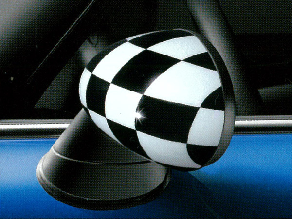 ミラー・キャップ"CHEQUERED FLAG"